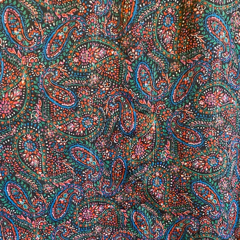 LOFT Multicolor Paisley Blouse - Picture 5 of 6